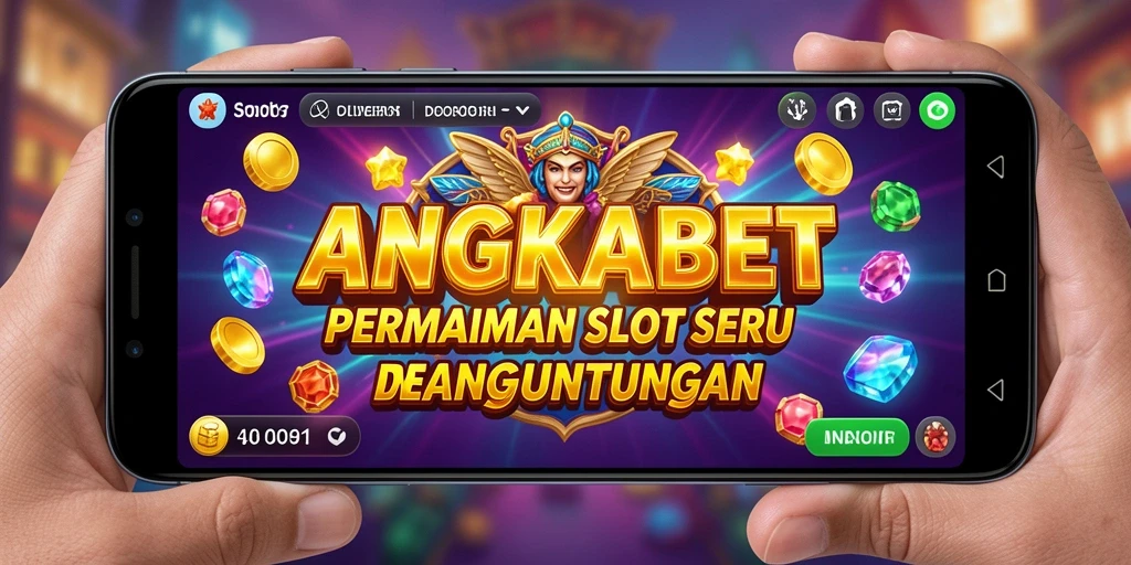 Screenshot gameplay ANGKABET yang mendebarkan dengan grafik slot menarik.