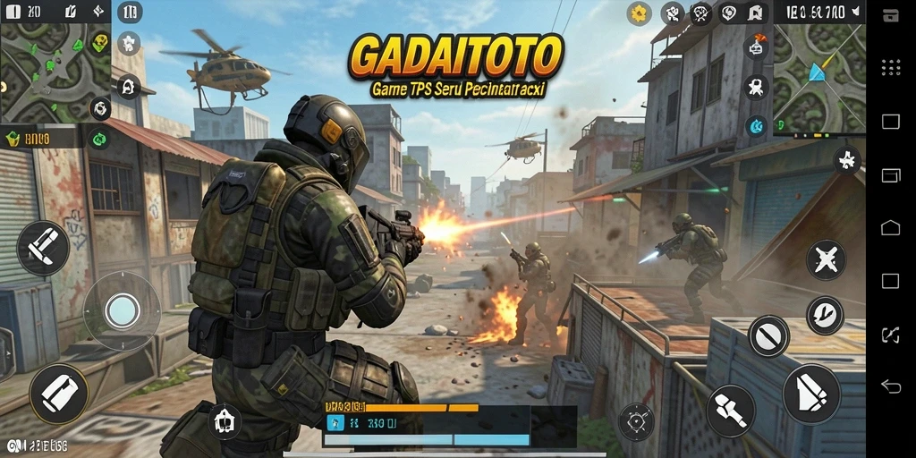 Tampilan menarik dari gameplay seru GADAITOTO.