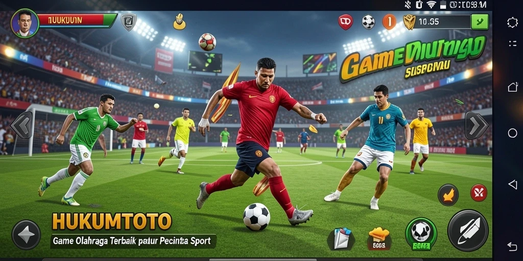 Gameplay HUKUMTOTO yang seru dan kompetitif.