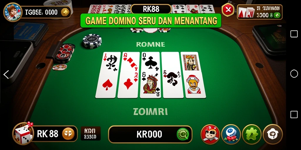 Tampilan gameplay yang seru dan kompetitif dalam RK88.