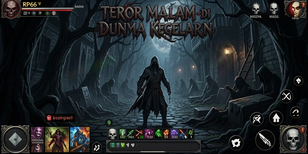 Gameplay RP66 yang mencekam dengan suasana Horror yang intens.