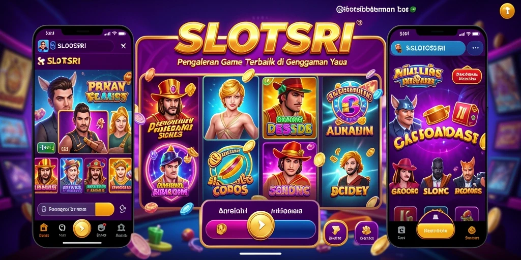 Gambaran gameplay SLOTSRI yang menawan dan seru.