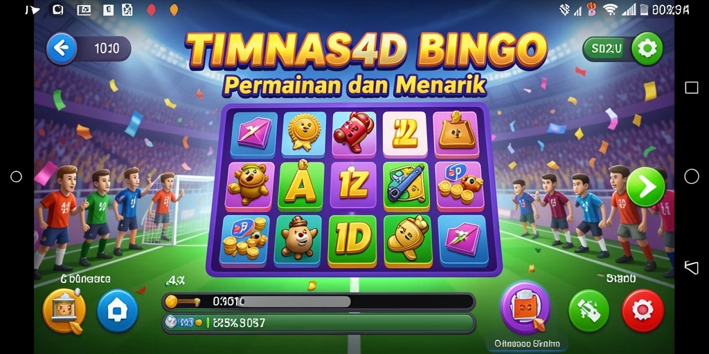 Tampilan gameplay seru dari TIMNAS4D dengan banyak pemain yang bersaing di bingo.